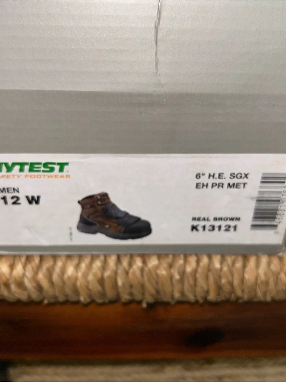 Hytest Brown Work metro Boots metro composite waterproof Safety Boot